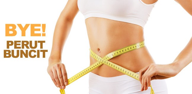 cara mudah menghilangkan lemak di perut dan badan