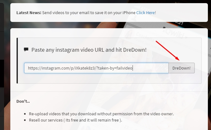 Cara Download video di Instagram dengan mudah dan cepat 