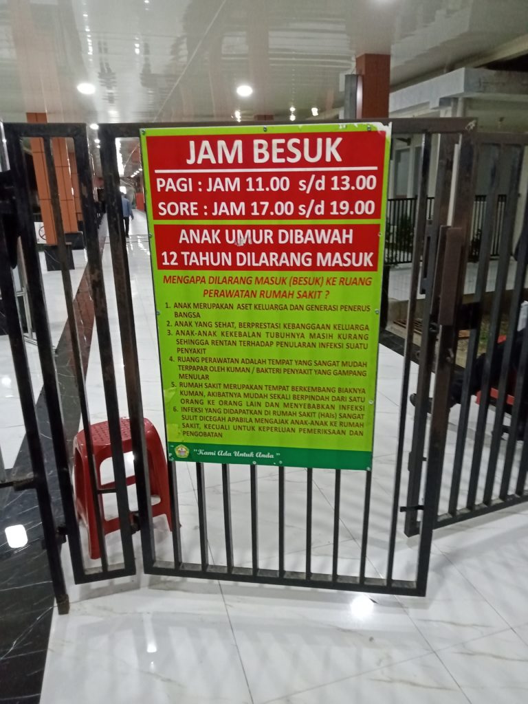 Jadwal Jam Besuk Rumah Sakit Umum Daerah RSUD Kabupaten Tangerang