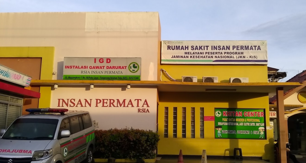 jadwal jam besuk RS Insan Permata Paku Jaya