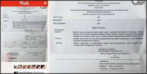 Banyu Biru Pamer Surat dan Langsung Jadi Viral