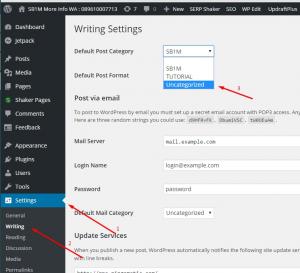 Cara Menghapus Uncategorized di WordPress