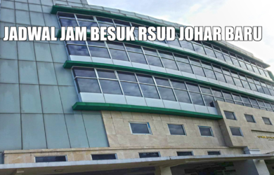 JADWAL BESUK RSUD JOHAR BARU